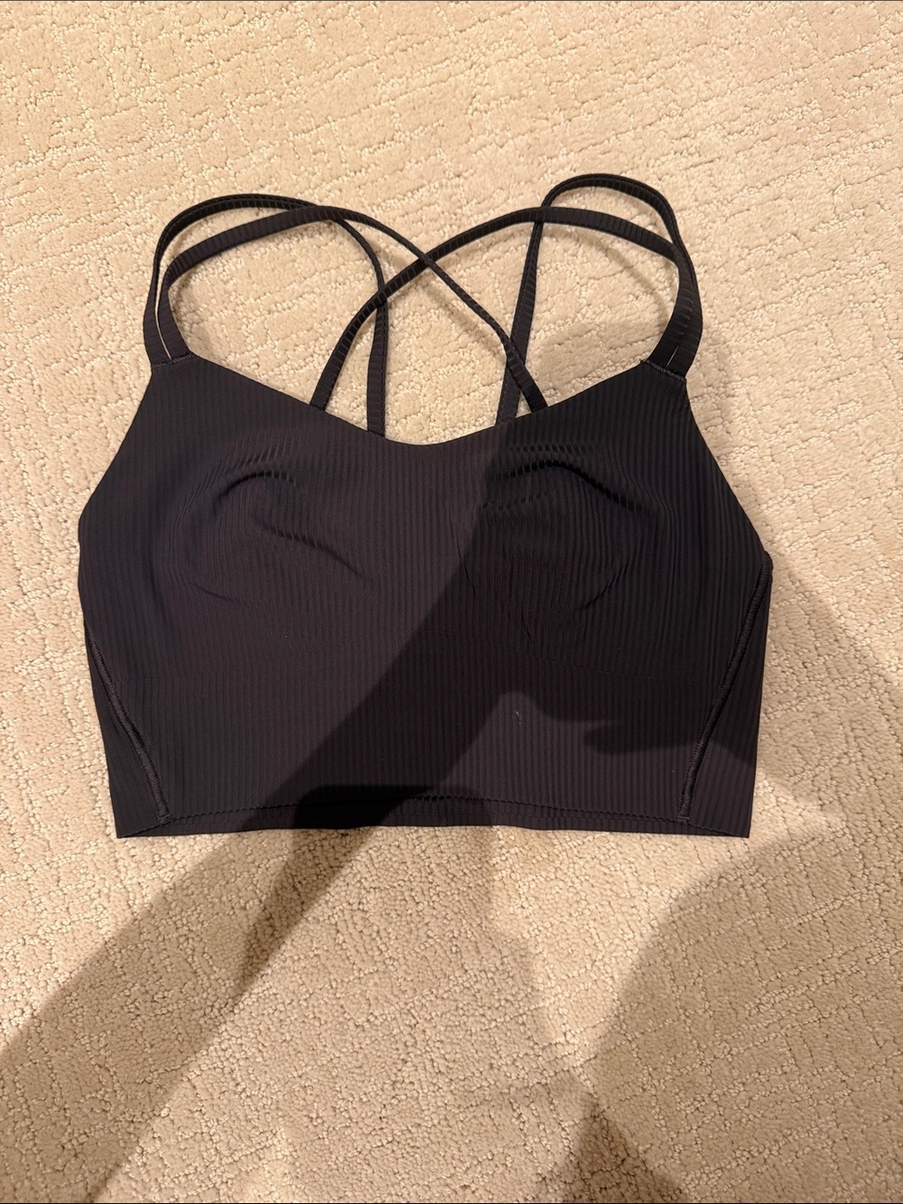 Lululemon black bra